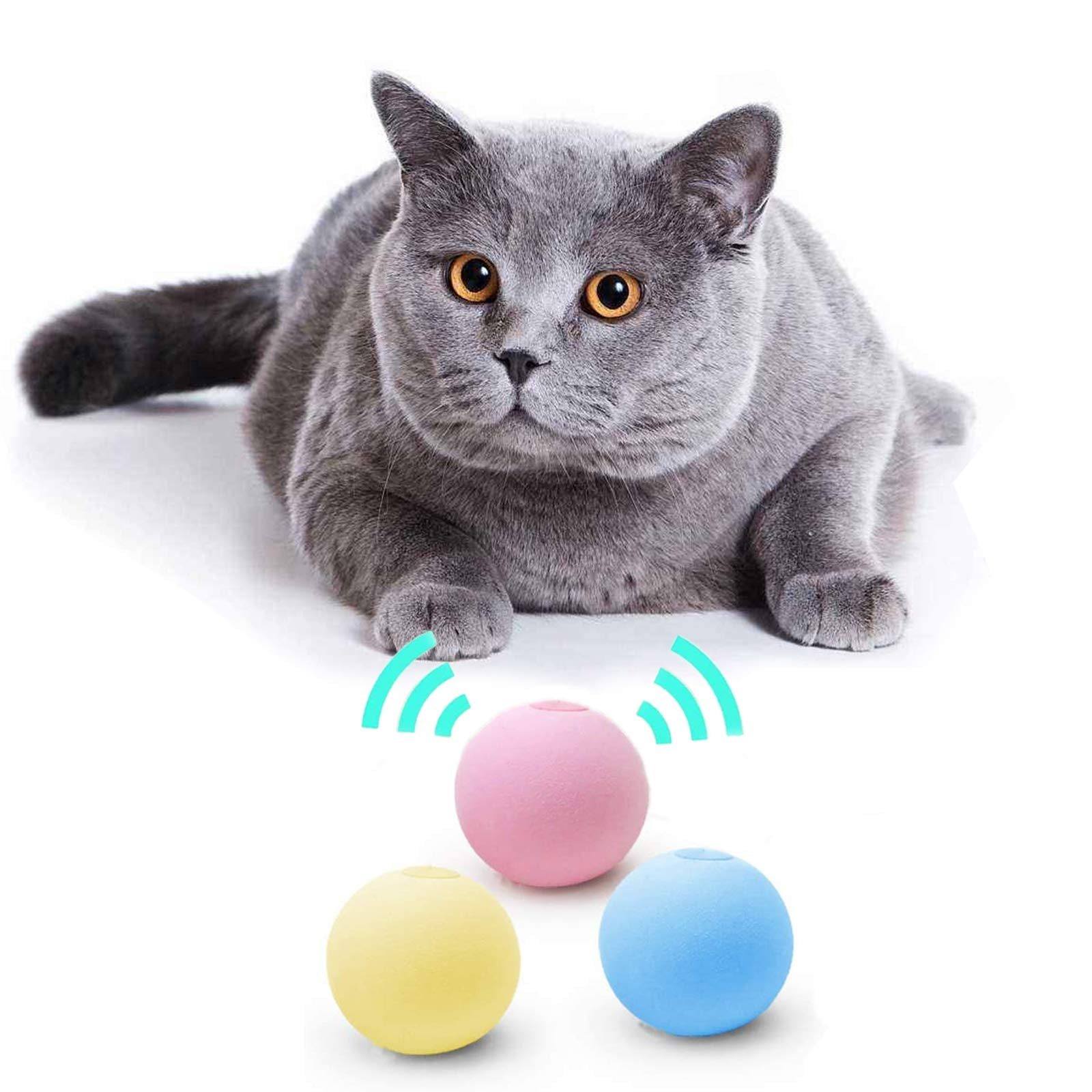 SmartBall™ - Balle intelligente d'apprentissage pour chat - Sybelle&Compagnons